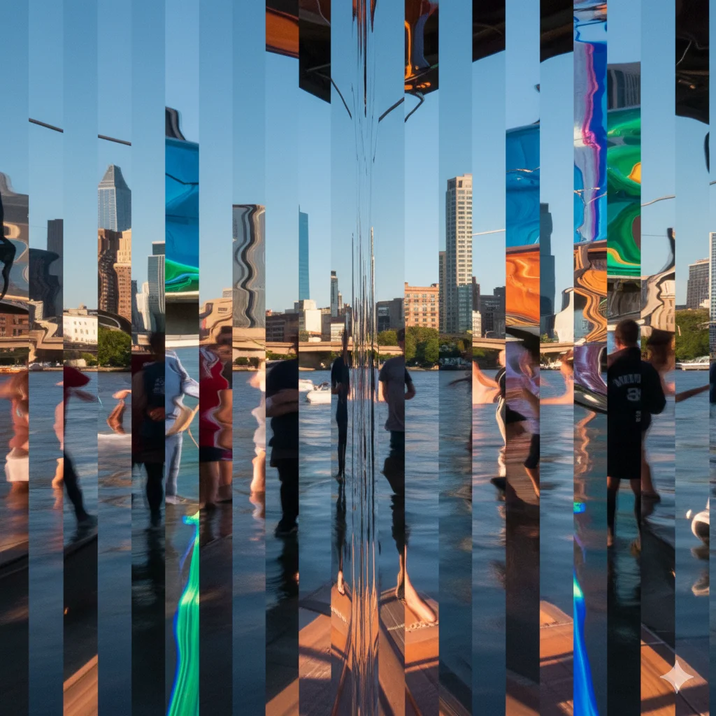 Slit-Scan Time Slice Effect